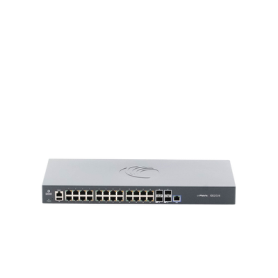 Switch cnMatrix EX2028 capa 3 de 28 puertos (24 Ethernet Gigabit, 4 SFP+) administración desde la Nube (MX-EX2028XXA-U)