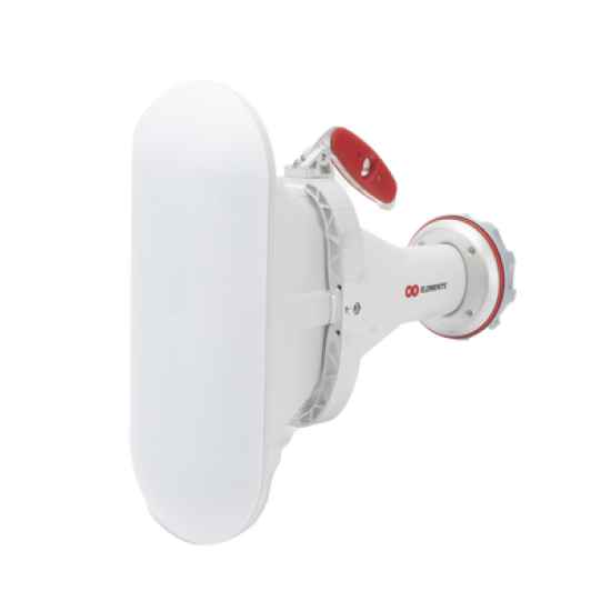 Antena asimétrica de 90° (90°H 25°V) 16 dBi tipo cuerno 5180-6000 MHz altamente eficiente, sin cables, sin perdidas, sin lóbulos listas para TwistPort, Montaje mejorado