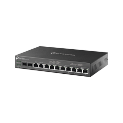 Router Omada VPN / SDN Multi-WAN 1G / Switch con PoE y Controlador  / 2 puerto WAN/LAN SFP 1G / 1 Puerto RJ45 WAN / 1 Puerto WAN/LAN RJ45 / 8 Puertos PoE+ LAN RJ45 /  24,980 Sesiones Concurrentes / Administración por Controlador Omada o Stand-Alone
