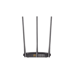 Router N de alta potencia 300 Mbps / 1 Puerto WAN 10/100 / 3 Puertos LAN 10/100 / Chip PA (potencia transmisión 2x) / 3 Antenas de 7 dBi