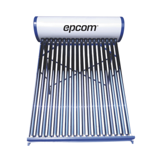 Bóiler Solar de 180L, Baja Presión con 18 Tubos de Vacío de Mayor Resistencia y Termotanque Inoxidable de Grado Alimenticio 180 L Resistentes a Granizo de Hasta 25 mm/ l, Incluye Anodo de Magnesio