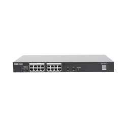 Switch PoE+ No Administrable con 18 Puertos Gigabit y 2 Uplinks Gigabit hasta 247 Watts