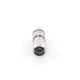 Conector N Macho de Compresion, en linea para LMR-400, CNT-400, RG-8/U, RF-400, Plata/Oro/Teflón.