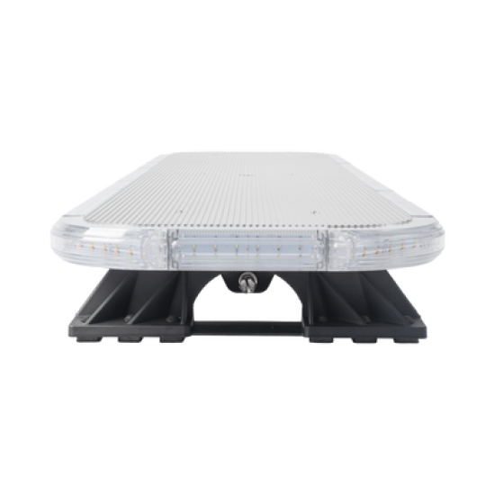 Barra de Luces LED de 46” Ambar, de 132 LEDs, Controlador Incluido - Ideal para Equipar Unidades de seguridad privada y vehiculos de trabajo