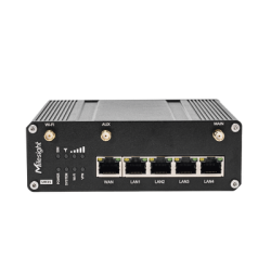 Router Celular Industrial 4G LTE con WiFi y Puertos Ethernet para IoT y M2M