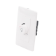 Dimmer Rotativo para Lámpara Incandescentes / 300 W 127 V CA / Color Blanco.