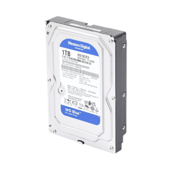 Disco duro Blue de 1 TB / 7200 RPM / Recomendado para PC / Uso 8-5 / 1 Años de Garantia
