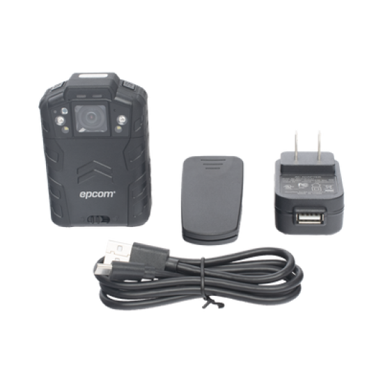 Body Camera para Seguridad / Hasta 48Megapixeles / Video HD 4 Megapixel / Descarga de Video Automática / GPS Interconstruido / Pantalla LCD