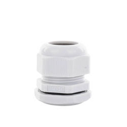 Conector Plástico Tipo Glándula para Cable de 18 a 25 mm de Diámetro.