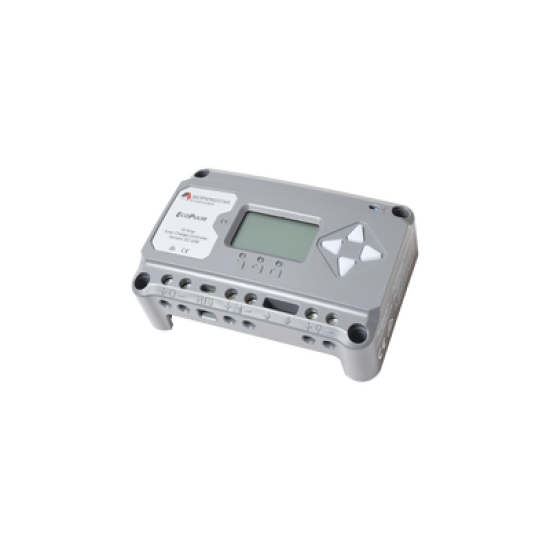 Controlador solar 12/24 Vcc de 20 Amp. Con pantalla de medición.