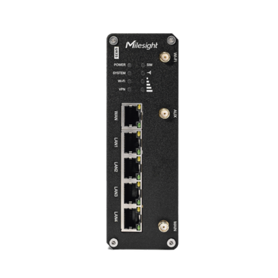 Router Celular Industrial 4G LTE con WiFi y Puertos Ethernet para IoT y M2M