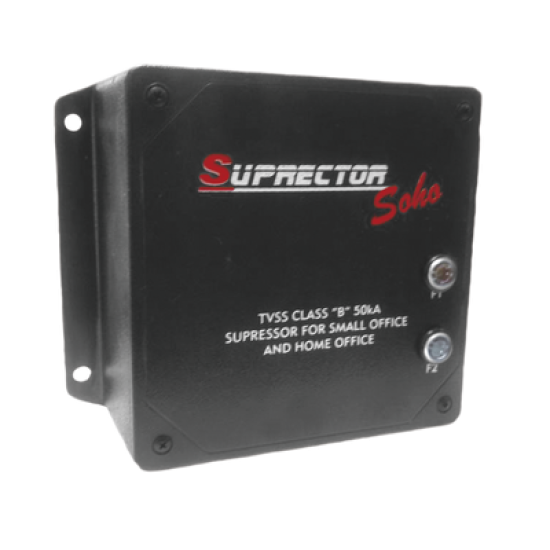Supresor de Trasientes Clase B para Aplicaciones Residenciales, 2 Fases, 4 Hilos, 220 Vca