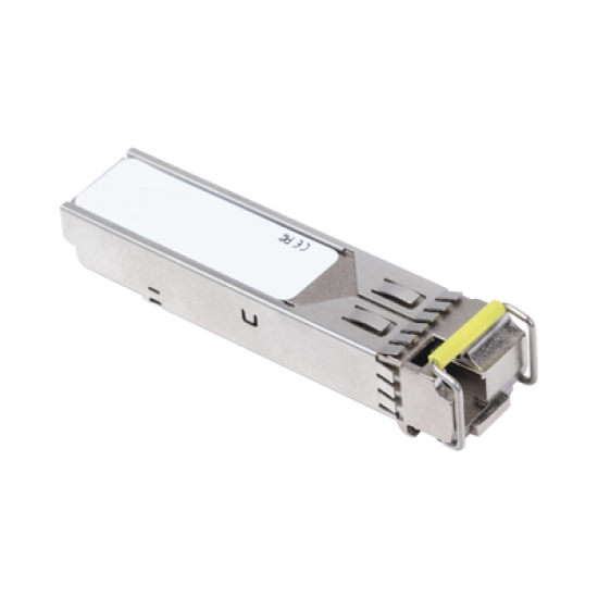 Transceptor mini-Gbic SFP 1G LC TX:1550nm RX:1310 para fibra Mono Modo 20 Km WDM, Requiere MGB-LA20