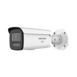 [Dual Light + ColorVu 3.0 + HikAI] Bala IP 8 Megapixel / Lente 4 mm / 60 mts IR + Luz Blanca / Exterior IP67 / Estrobo Luz Blanca / WDR 130 dB / ACUSENSE 3.0 / Metal / NEMA 4X / ACUSEARCH
