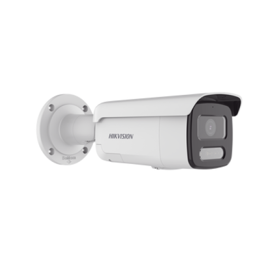 [Dual Light + ColorVu] Bala IP 4 Megapixel / Lente 4 mm / 60 mts IR + 60 mts Luz Blanca / Exterior IP67 / Luz Intermitente y Alerta de Audio / Videoanaliticos (Filtro de Falsas Alarmas) / PoE / WDR 130 dB / Captura Facial  /  ACUSEARCH