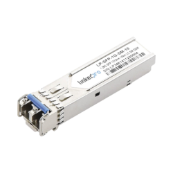 Transceptor Óptico SFP (Mini-Gbic) / Monomodo 1310 nm / 1.25 Gbps / 1000BASE-LX / Conectores LC/UPC Dúplex / DDM / Hasta 10 km 