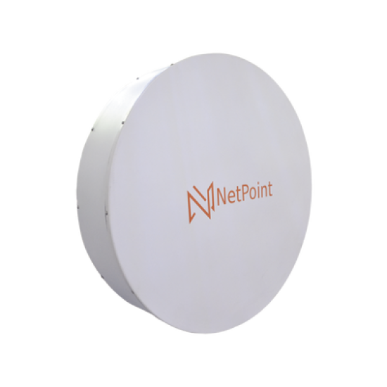 Antena Direccionales para radio C5x, B5x y C6x / tecnología Twist-on para radios de guía de onda /  4.9-6.4 GHz / Ganancia 34 dBi / Ideal para hasta 50 km / Montaje incluido.