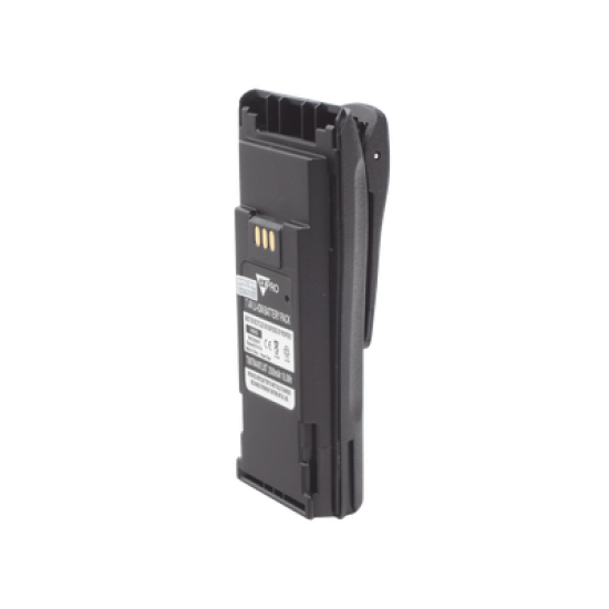 Batería de Li-Ion, 2500 mAh. Para radios EP-450/ DEP 450/CP200/CP250/PR400/GP3388/CP080/150/200.(incluye clip)
