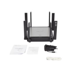 Home Router inalámbrico MESH WI-FI 6 4x4 doble banda 1 puerto WAN Gigabit y 4 puertos LAN Gigabit