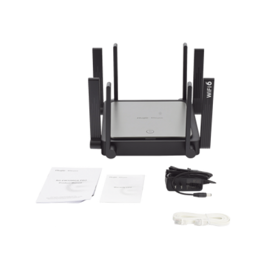 Home Router inalámbrico MESH WI-FI 6 4x4 doble banda 1 puerto WAN Gigabit y 4 puertos LAN Gigabit