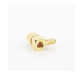 Conector SMA Macho Inverso en Ángulo Recto de Anillo Plegable para Cables RG-58/U, RG-142/U, Oro/ Oro/ Teflón.