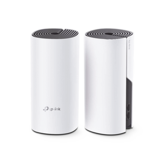 KIT 2 Routers Inalámbricos MESH Interior para Hogar / Doble Banda Wi-Fi 5 AC1200 Mbps / 2 Puerto Gigabit WAN/LAN / 2 Antenas Internas / Administración Mediante la App Deco (iOS, Android) 