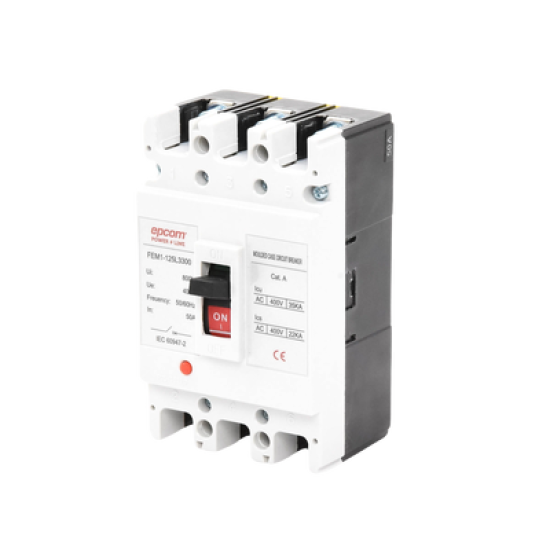 Protección Térmica 3P, 50A,  Corriente Alterna  690 V CA Trifásica.