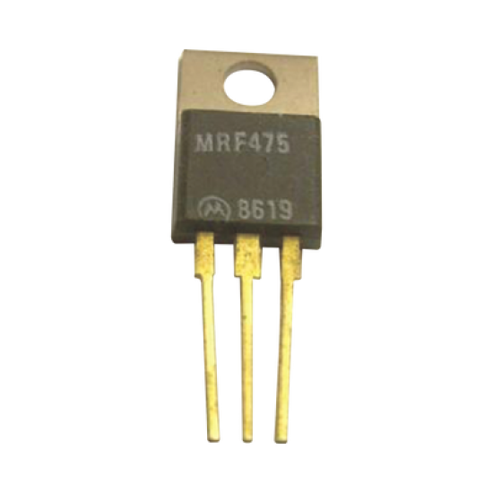 Transistor NPN de Potencia RF, Silicio de 30 MHz, 13.6 Vcc, 4.0 Amp. 10 Watt, TO-220AB.