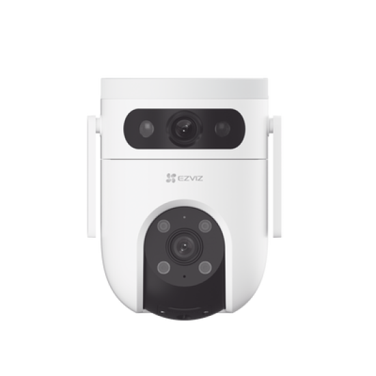 Cámara PT Doble Lente / 6 Megapixel (3MP+3MP) / IA Detección Humana y Vehiculo / Vision Nocturna a Color / Vista Simultánea de camara PT y Cámara Fija / Proteccion IP65 / Audio Bidireccional