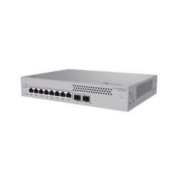 Switch de Acceso Gigabit Administrable Capa 2 / 8 puertos 10/100/1000 Mbps / 2 Puertos 2.5GE SFP Uplink  / ERPS / IMGP Snooping / DHCP Snooping / Administración Nube Gratis