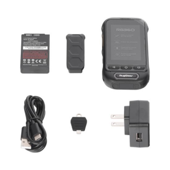 RugGear Radio PoC LTE, IP68 Resistente al Agua, Pantalla Táctil 3