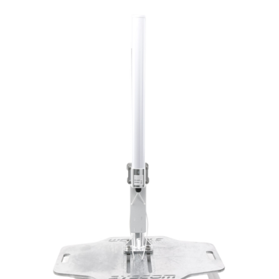 Antena Omnidireccional en 2.4 GHz, Rango de Frecuencias (2.3 - 2.5 GHz), Ganancia de 10 dBi, Doble Polaridad MIMO 2x2, Incluye Jumpers