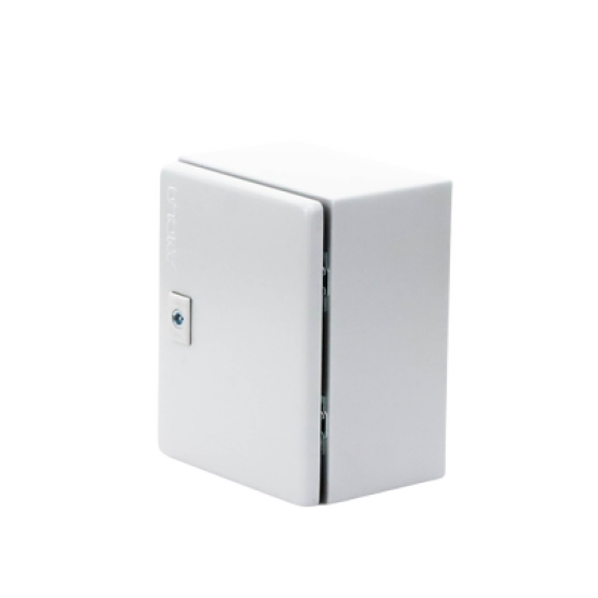 Gabinete de Acero / Nema 4 -IP 66 de 20 x 25 x 15 cm / Platina y certificado UL.