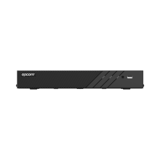 DVR 4 Canales TURBOHD + 2 Canales IP / 5 Megapixel Lite - 3K Lite / Audio Bidireccional por Coaxitron / Reconocimiento Facial / ACUSENSE (Evista falsas alarmas) / 1 Bahía de Disco Duro / Salida de Video en Full HD 