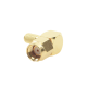 Conector SMA Macho Inverso de anillo plegable para cable RG-142/U, Oro/Oro/Teflon.