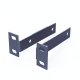 Kit de Brackets Adaptadores para Rack EIQR y Organizadores de Cable Verticales.