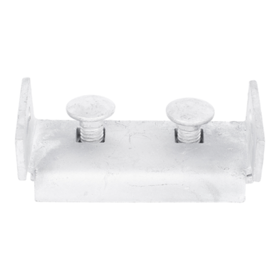 Herraje de Suspensión Tangente para Mensajero de Acero