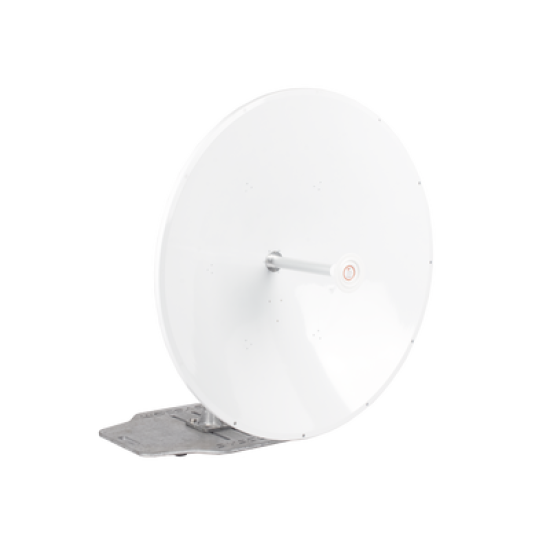Antena direccional de 4 ft, 5.9 a 7.1 GHz, Ganancia 36 dBi, Conectores RP-SMA Hembra, Polarización doble, incluye montaje para torre o mástil 