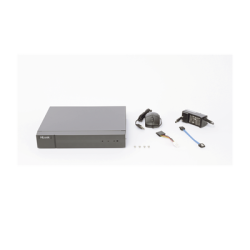 DVR  4 Canales TurboHD + 4 Canales IP / 8 Megapíxel (4K) / Audio por Coaxitron / ACUSENSE Lite / 1 Bahía de Disco Duro / H.265+ / Salida en Full HD  