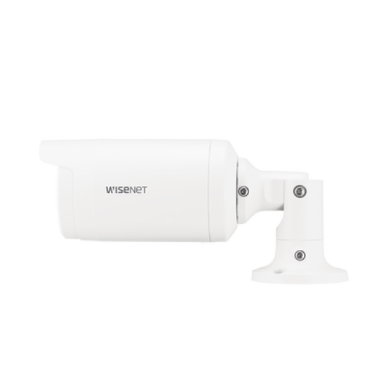 Cámara IP Tipo Bala 4 Megapíxel / Lente 4mm / IR 25M / WDR 120db / IP66 / H.265 & WiseStream / modo pasillo / POE 802.3af