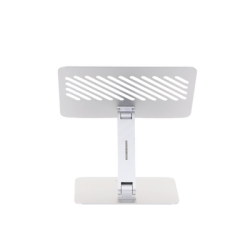 Soporte de Aluminio para Laptop | Ajustable 180° | Soporta Laptops de 10 a 17.3''| Capacidad de Carga 5Kg | Excelente Estabilidad | Diseño Para Alta Disipación de Calor | Altura y Angulo Ajustable | Plegable y Portátil.