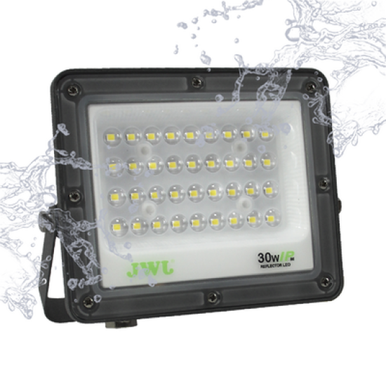 Reflector Tipo Lupa 100 W / Flujo luminoso 10 000 lm / 110 - 240 Vca~ 60Hz / Dimensiones 270 x 210 x 22 mm / Uso en exterior IP66.