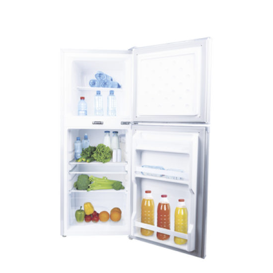 Refrigerador Combinado Solar de 105L (3.7 ft3) - 12/24V, Solución Todo en uno para Aplicaciones Aisladas y Eficiencia Energética.