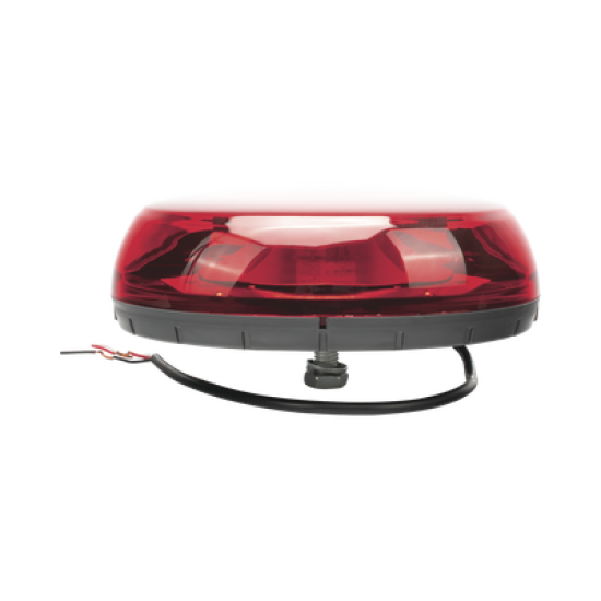 Mini Barra de Luces Serie X606, con 18 LED, Color Rojo, Montaje Permanente 