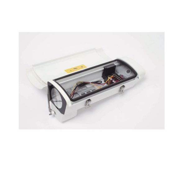 Gabinete para cámaras tipo BOX (Profesional) / Exterior IP67 / Limpia parabrisas integrado / Ventilador Integrado