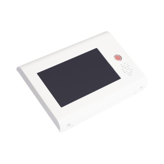 Terminal de Habitación IP / Lector RFID 125 KHz / Audio Bidireccional / SIP / PoE / Pantalla Táctil 7