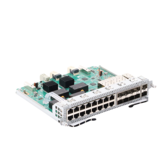 Tarjeta de Red con 16 puertos RJ45 1Gb, 8 puertos SFP 1Gb y 2 puertos SFP+ 10Gb para Chasis RG-NBS6002