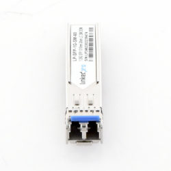 Transceptor Óptico SFP (Mini-Gbic) / Monomodo 1310 nm / 1.25 Gbps / 1000BASE-EX / Conectores LC/UPC Dúplex / DDM / Hasta 60 km 