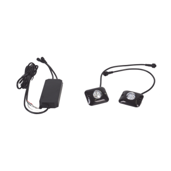 Estrobos Ocultos de 12 LED, Color Claro