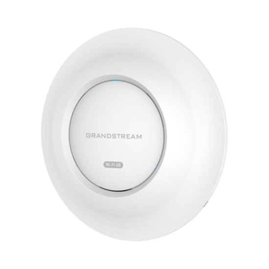 Punto de acceso Wi-Fi 6E tribanda GWN 802.11ax, con administración desde la nube gratuita o stand-alone.